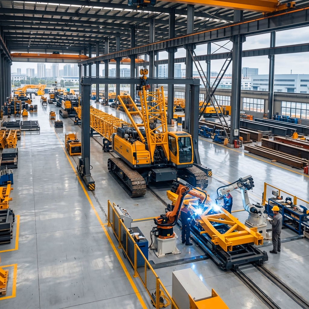Modular light crane systems and hoists providing smooth parts positioning on production lines.